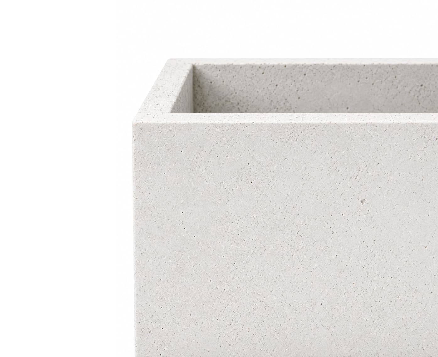 Vertex Rectangular Short Planter 4