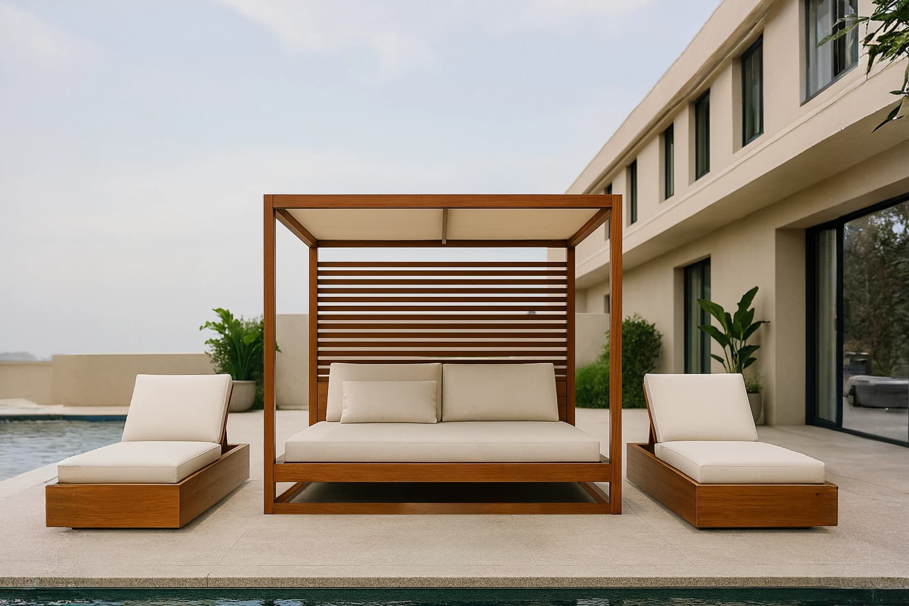 Lazio Chaise Lounge 4