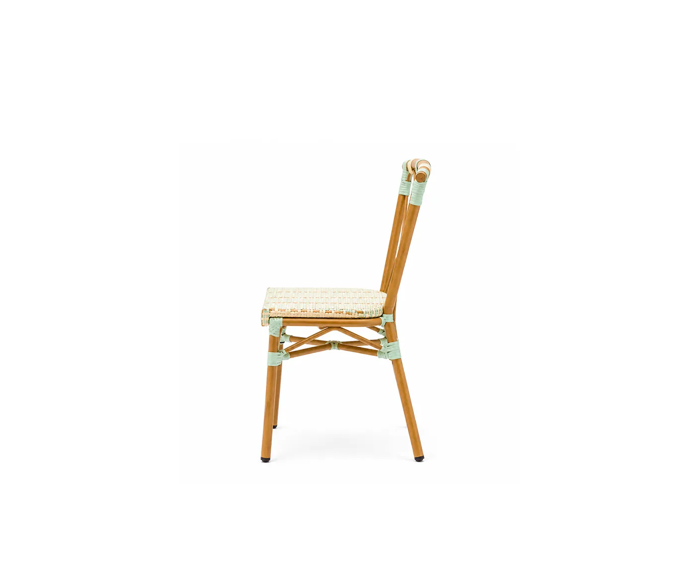 Coquelicot Armless Bistro Chair 4