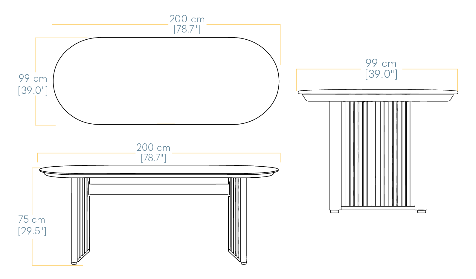 Vittoria Dining Table