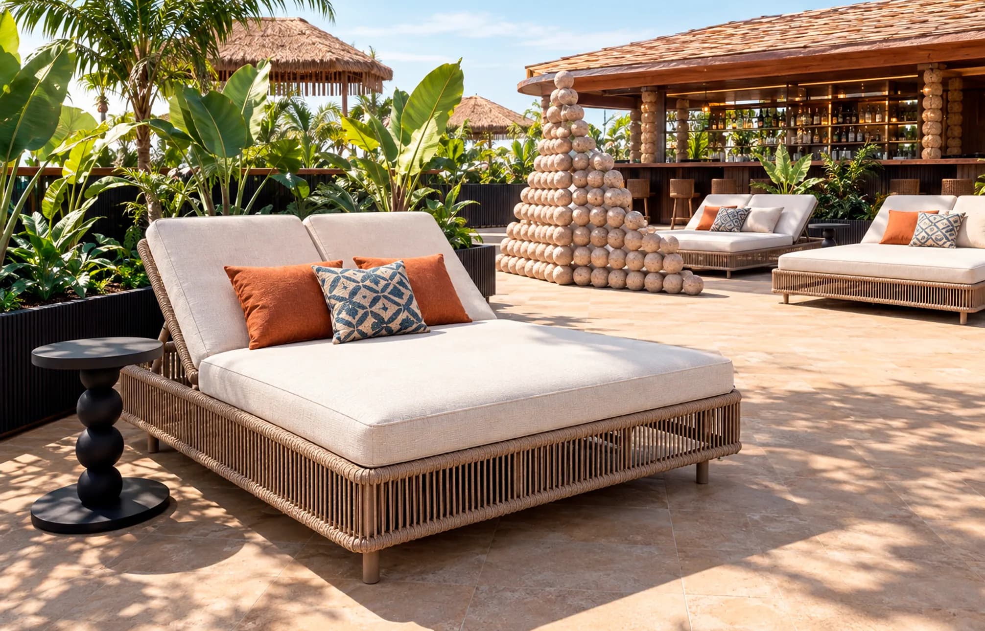 Vittoria Double Chaise Lounge 4