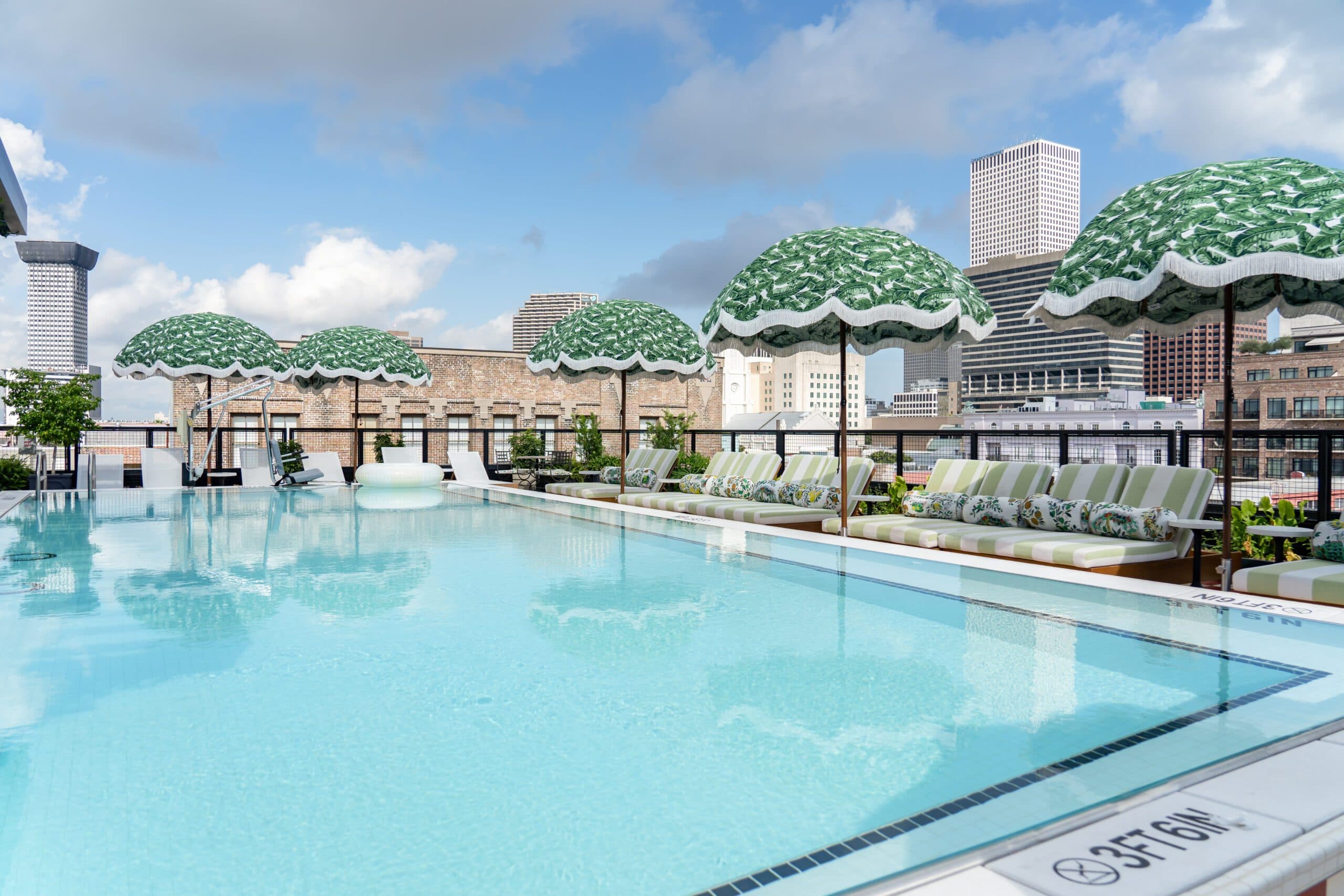 Rooftop & Pool Area