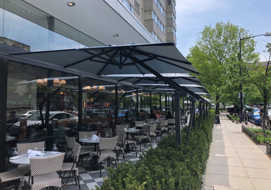 Outdoor Restaurant Umbrellas