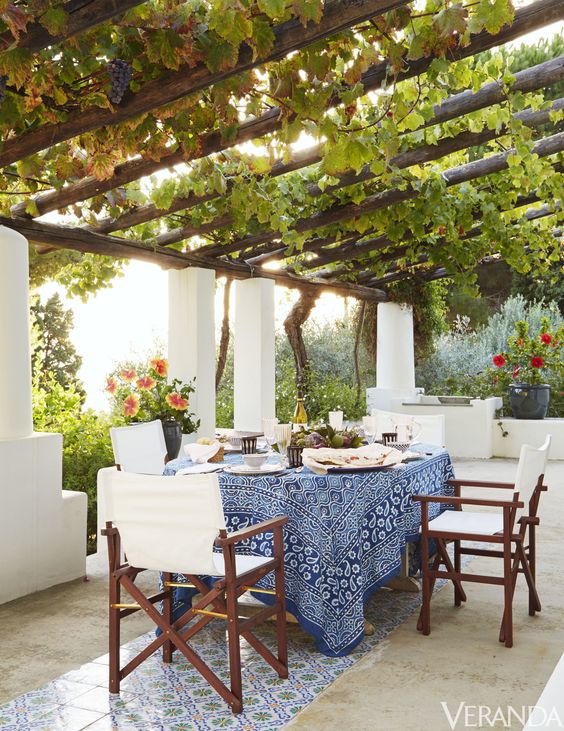 Italian & mediterranean patio designs