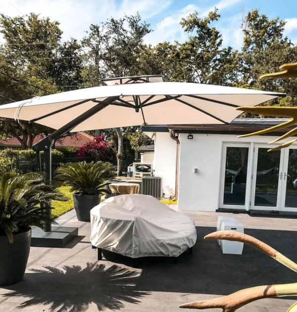 residential cantilever umbrella