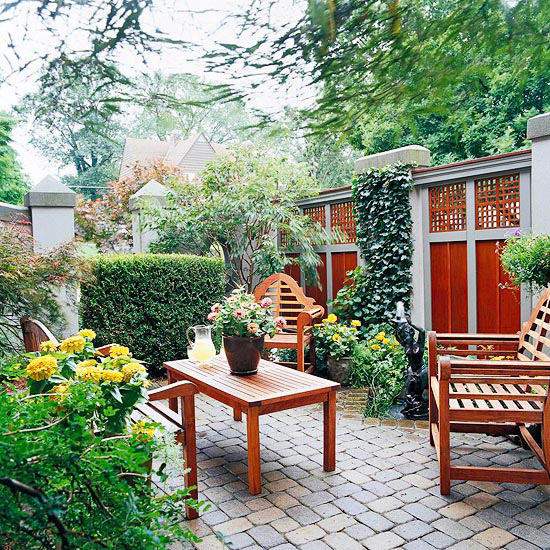 Patio Privacy Ideas To Make Your Yard, How To Make A Patio Garden
