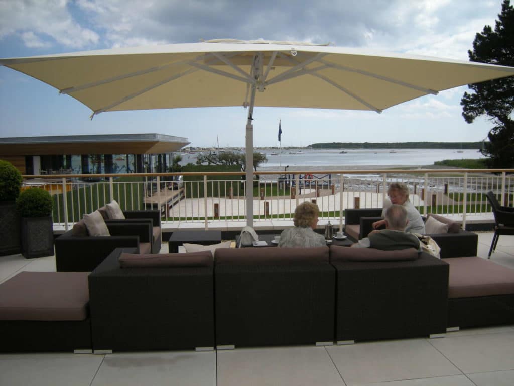 How to Care for and Maintain Your Country Club Umbrellas, KING white Avonmouth hotel