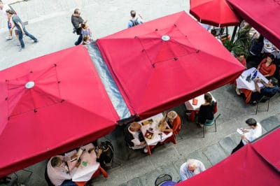 Choose Umbrella Color for your restaurant