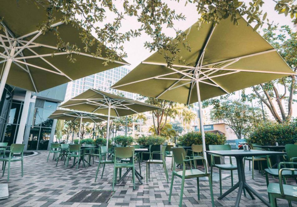 4 benefits of outdoor shading options for your café