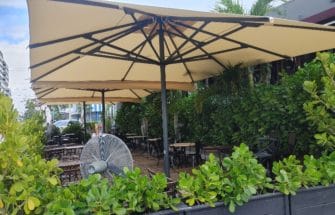 Outdoor Restaurant Umbrellas
