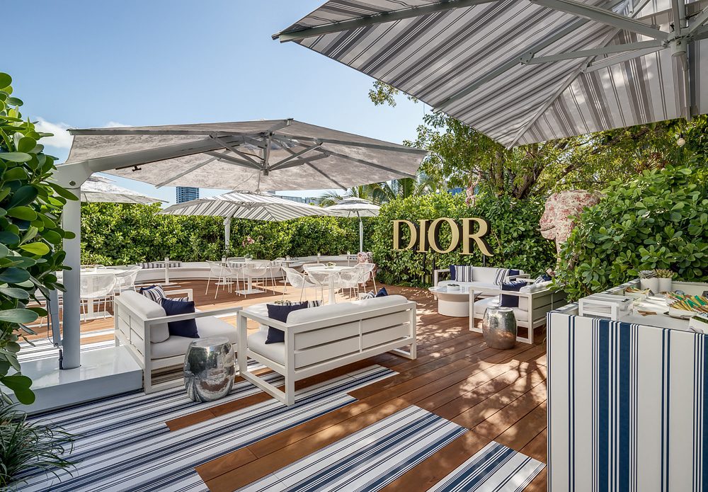 Dior Cafe Umbrellas