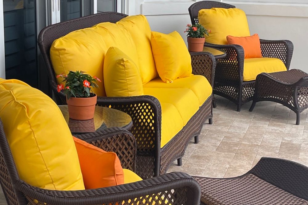 Resort-Ready Weather-Resistant Cushions 2
