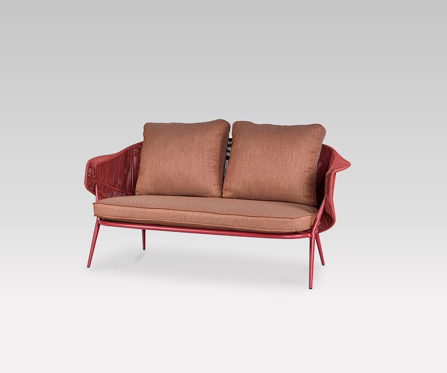 Delizia Love Seat - Poggesi Furniture: A blend of charm and comfort in every detail.